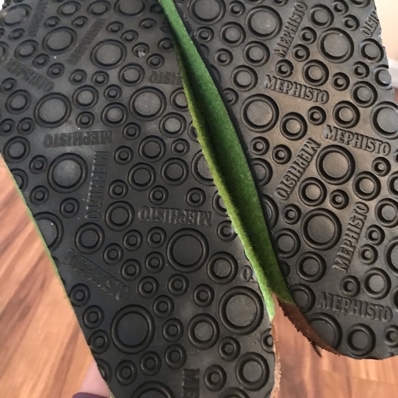 Mephisto Yin Mule Green Clogs- French- Size 38 - Picture 7 of 8